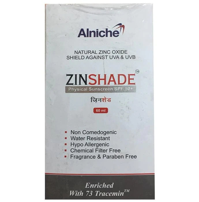 Zinshade Physical Sunscreen SPF 50+