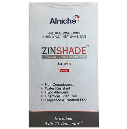 Zinshade Physical Sunscreen SPF 50+