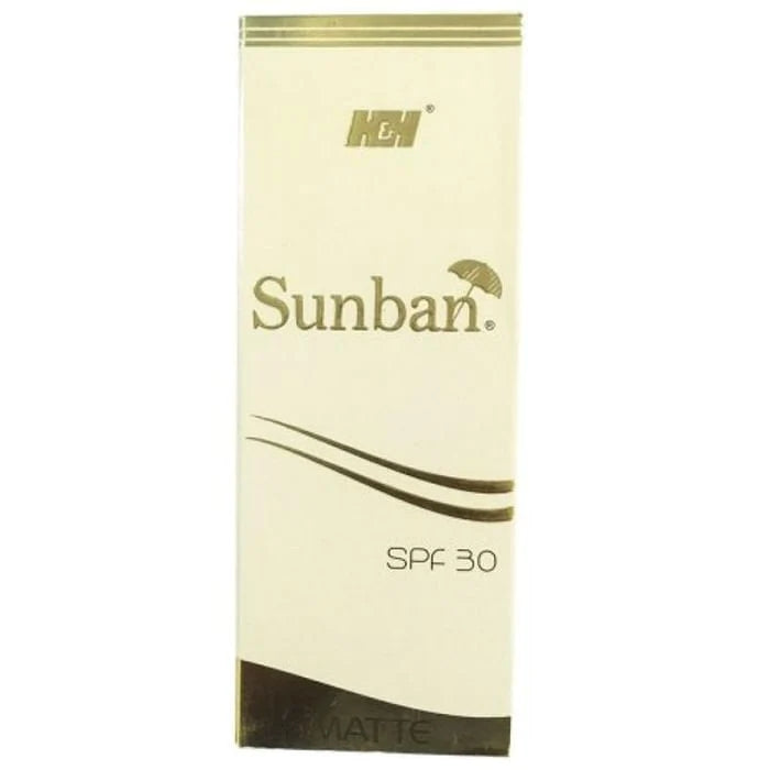 Sunban Matte Gel SPF 30