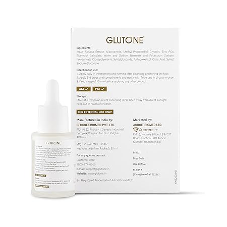 Glutone 10% Niacinamide serum