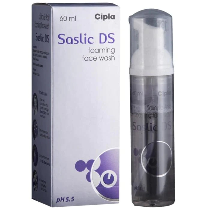 Saslic DS Foaming Face Wash