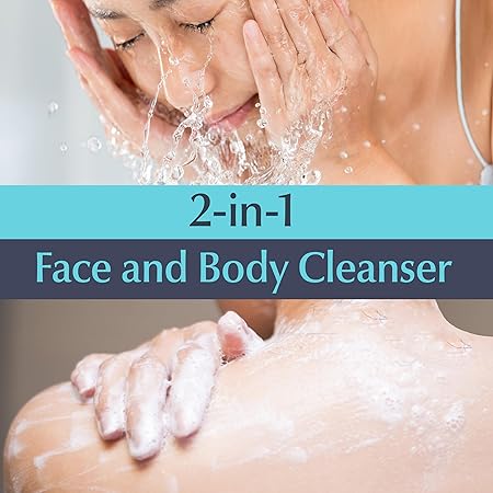 eucerin advanced cleansing body and face cleanser, 16.9 fluid ounce