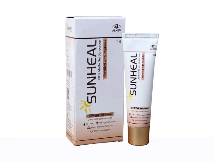 Sunheal Ultra Matte Gel Sunscreen SPF 50+ PA+++