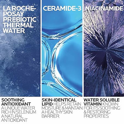 La Roche-Posay Toleriane Hydrating Gentle Face Wash Cleanser for Normal to Dry Sensitive Skin, 13.5 fl. oz.