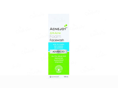 Acnejoy Advanced Anti-Acne Foam Facewash