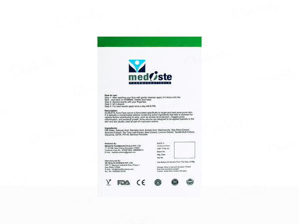 MEDISTE ACNESTE ACNE FACE SERUM (30ML)