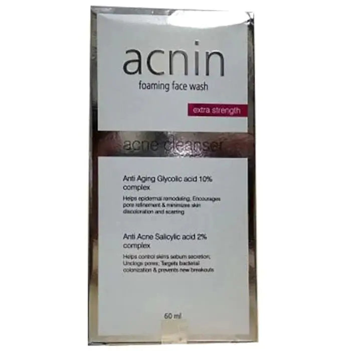 Acnin Foaming Face Wash Extra Strength - Classic Derma 