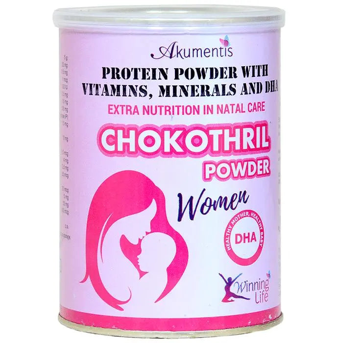 Akumentis Chokothril Powder Women Chocolate - Classic Derma 