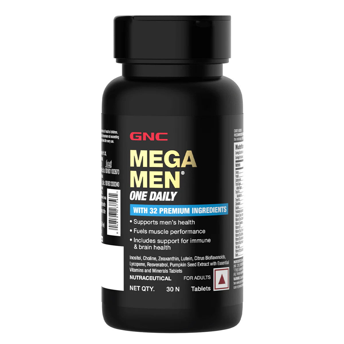 GNC Mega Men One Daily Multivitamin - Classic Derma