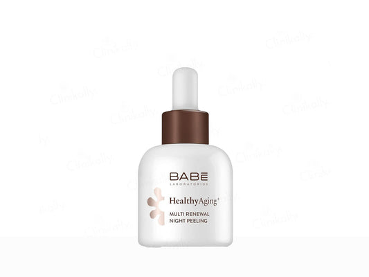 BABE Healthy Aging+ Multi Renewal Night Peeling Serum - Classic derma