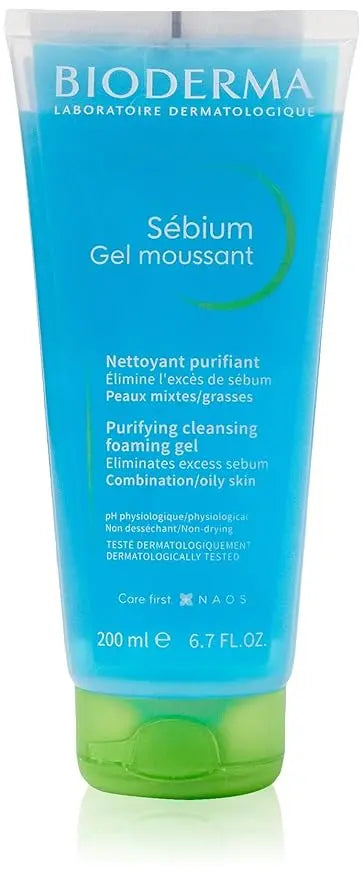 Bioderma Sebium Moussant Purifying Cleansing Foaming Gel - Classic Derma 