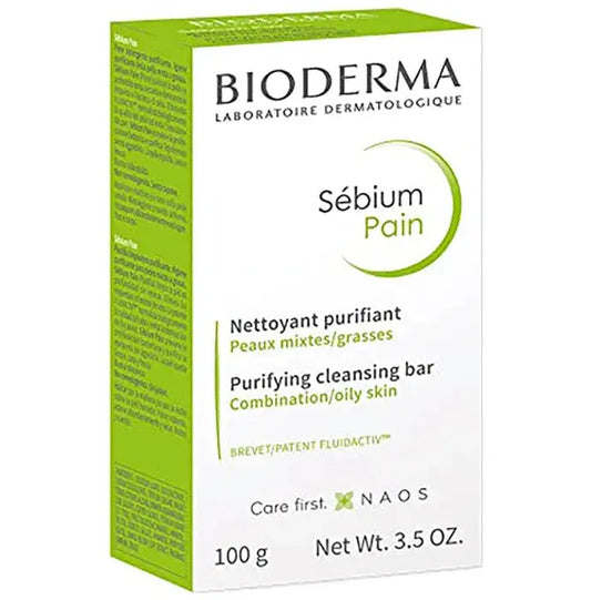 Bioderma Sebium Pain Purifying Cleansing Bar - Classic Derma 