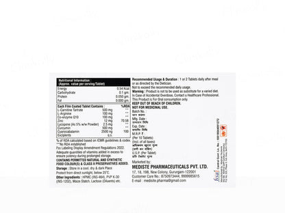 MEDISTE CELL-CURE TABLETS (1*10TABLETS)