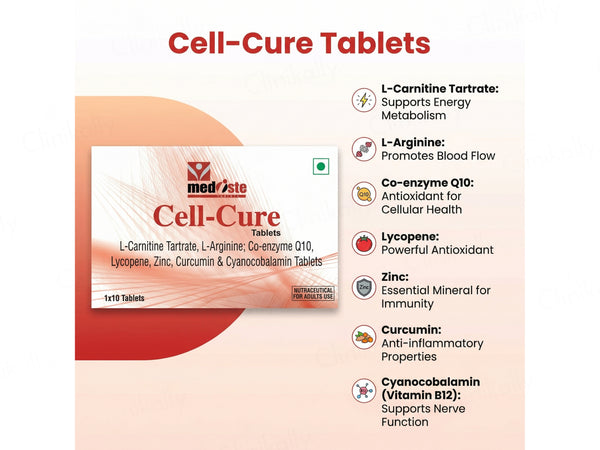 MEDISTE CELL-CURE TABLETS (1*10TABLETS)