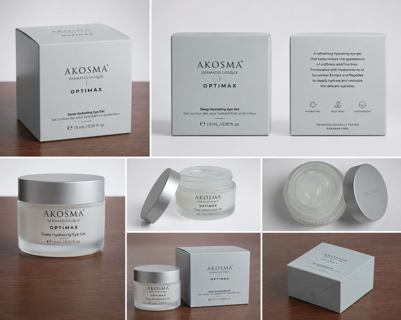 Akosma Optimax Deep Hydrating Eye Gel 15 Ml