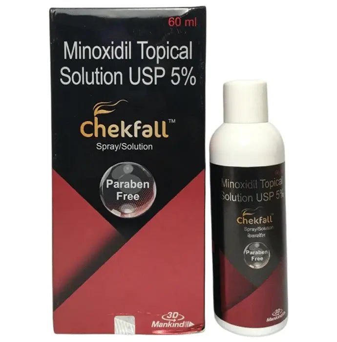 Chekfall 5% Solution - Classic Derma 