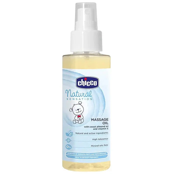 Chicco Natural Sensation Massage Oil - Classic Derma 