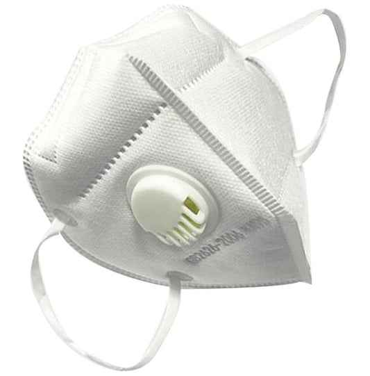 1Mile White N95 5 Layer Mask with Respirator - Classic Derma