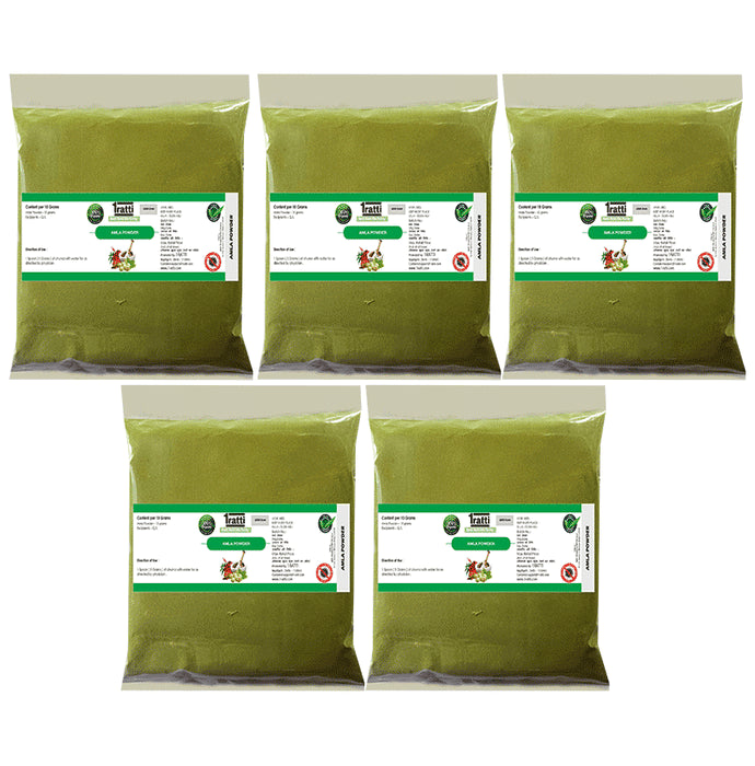 1ratti Amla Powder (1000gm Each) - Classic Derma