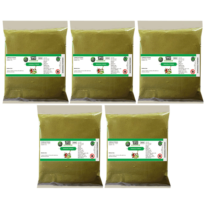1ratti Bhringraj Powder (1000gm Each) - Classic Derma
