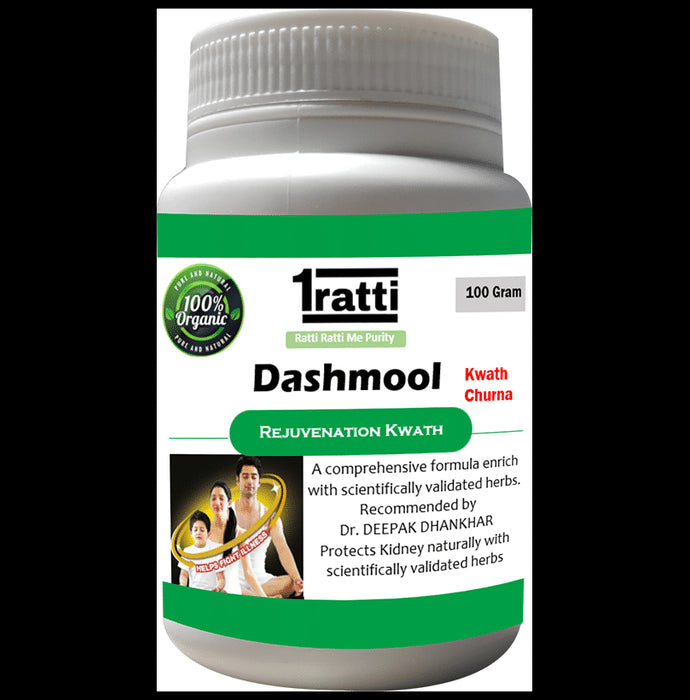 1ratti Dashmool Kwath Churna (100gm Each) - Classic Derma