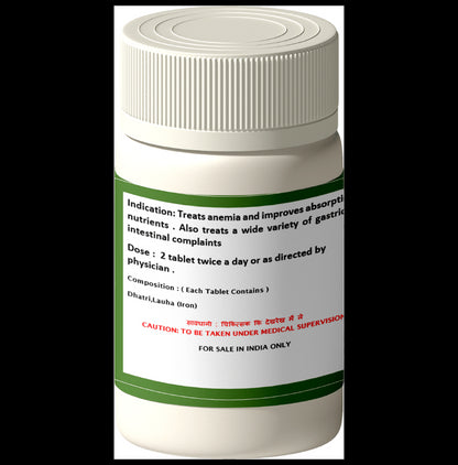 1ratti Dhatri Lauha Tablet (60 Each)