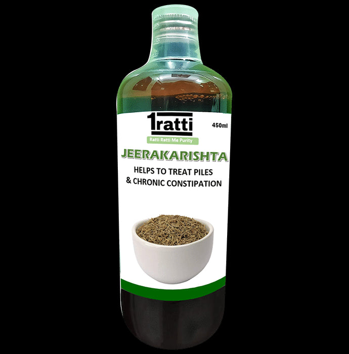 1ratti Jeerakarishta (450ml Each) - Classic Derma