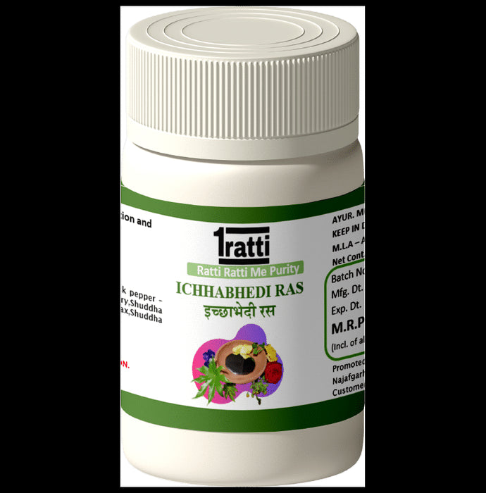 1ratti Ichhabhedi Ras Tablet (60 Each) - Classic Derma