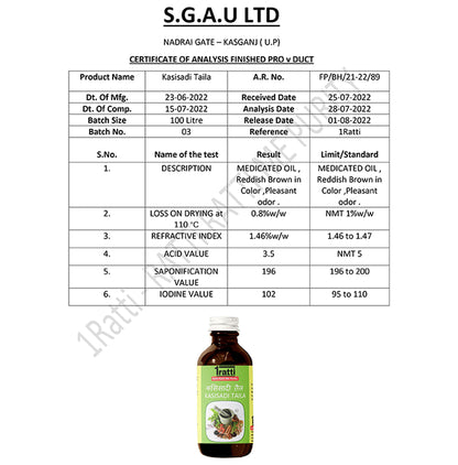 1ratti Kasisadi Taila