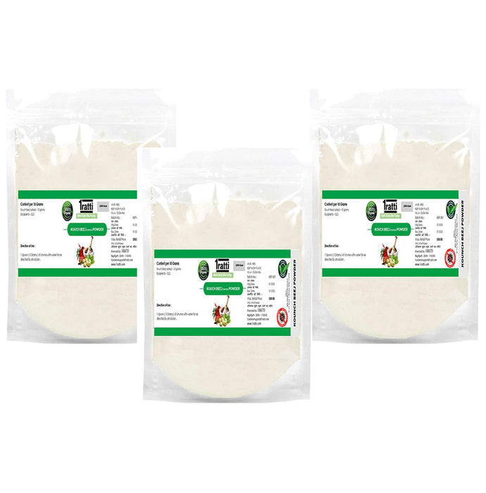 1ratti Kounch Beej (Safed) Powder (1000gm Each) - Classic Derma