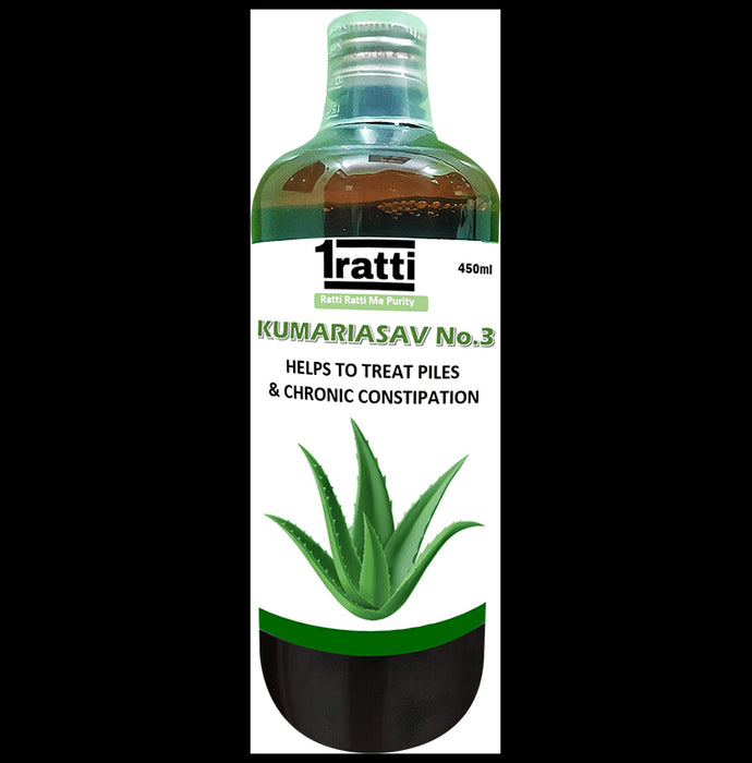 1ratti Kumariasav No.3 (450ml Each) - Classic Derma