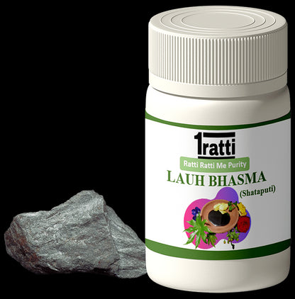 1ratti Lauh Bhasma (Shataputi) - Classic Derma