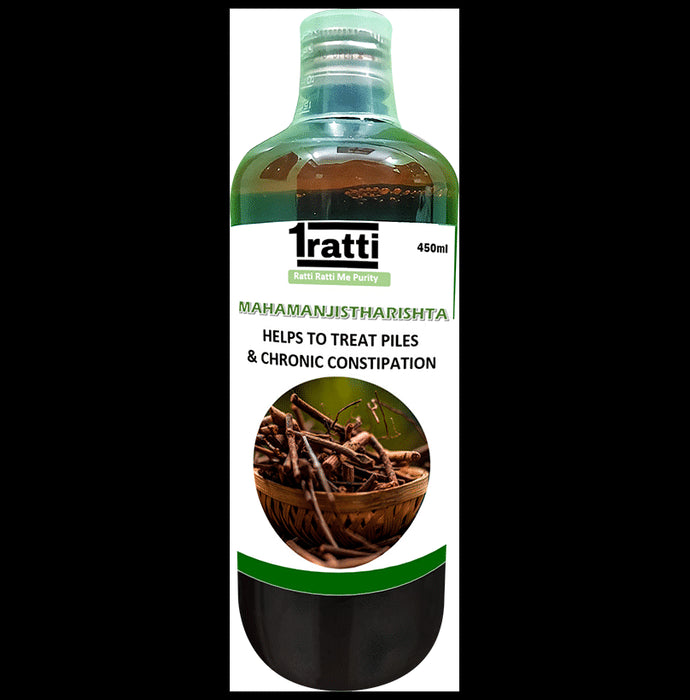 1ratti Mahamanjistharishta (450ml Each) - Classic Derma
