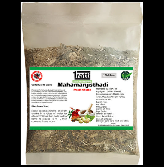 1ratti Mahamnjisthadi Kwath Churna - Classic Derma