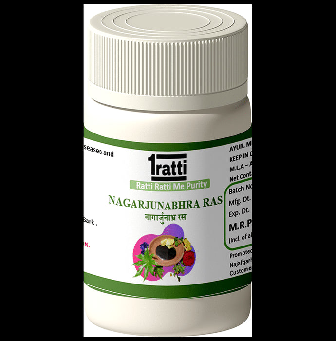 1ratti Nagarjunabhra Ras (60 Each)
