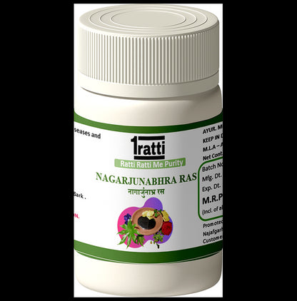 1ratti Nagarjunabhra Ras (60 Each)
