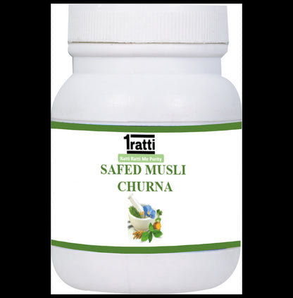 1ratti Safed Musli Churna - Classic Derma