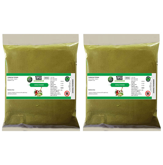 1ratti Senna Powder (1000gm Each) Q - Classic Derma