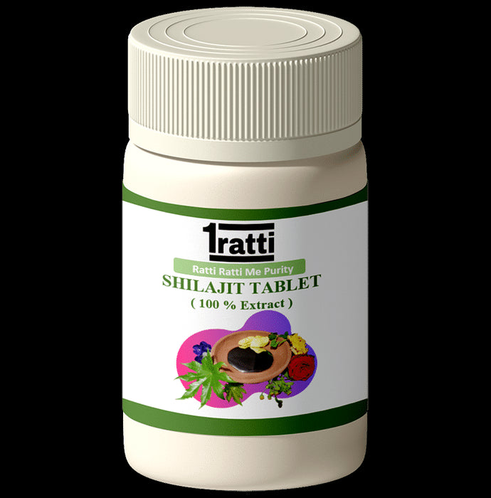 1ratti Shilajit Tablet - Classic Derma
