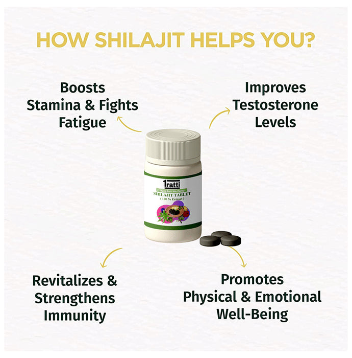 1ratti Shilajit Tablet