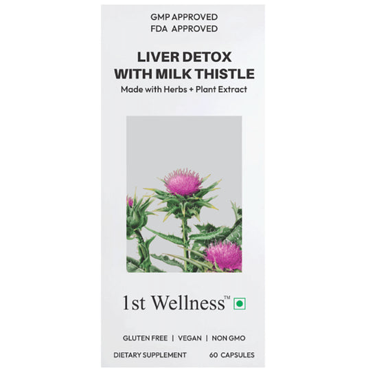 1st Wellness Liver Detox With Milk Thistle Capsule - Classic Derma