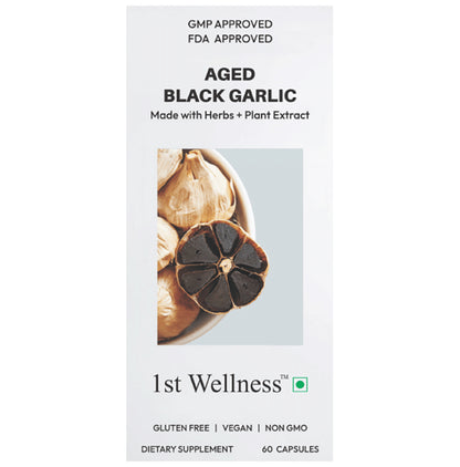 1st Wellness Aged Black Garlic Capsule - Classic Derma