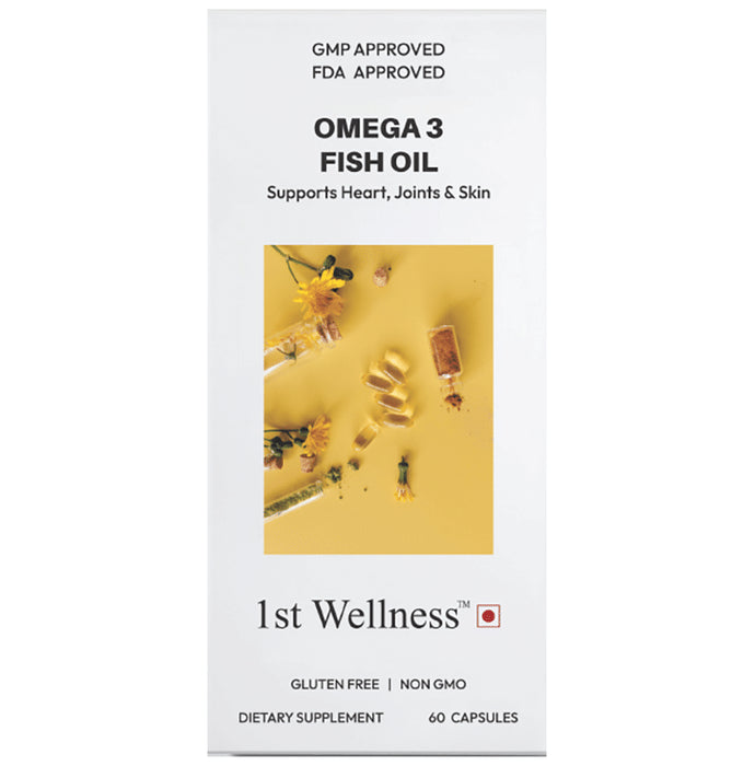1st Wellness Omega 3 Fish Oil Capsule - Classic Derma