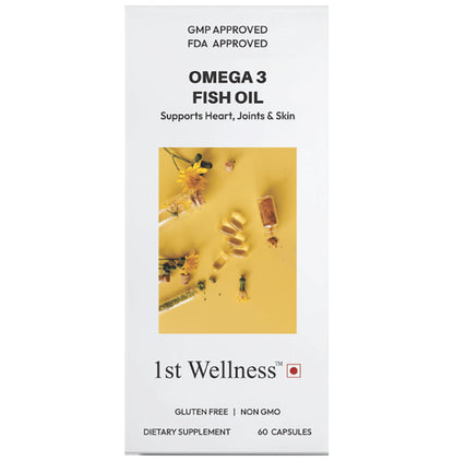 1st Wellness Omega 3 Fish Oil Capsule - Classic Derma