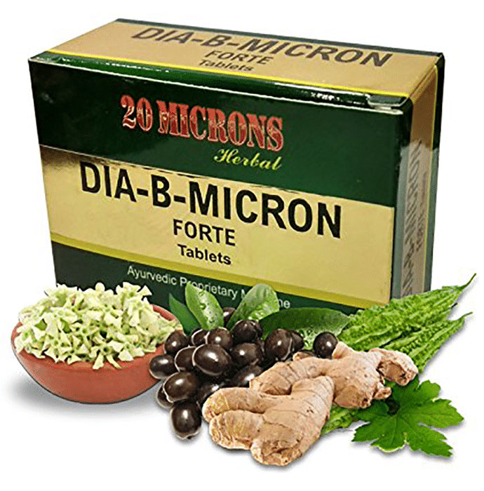 20 Microns Herbal Dia-B-Micron Forte Tablet - Classic Derma