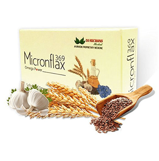 20 Microns Herbal Micronflax Tablet - Classic Derma