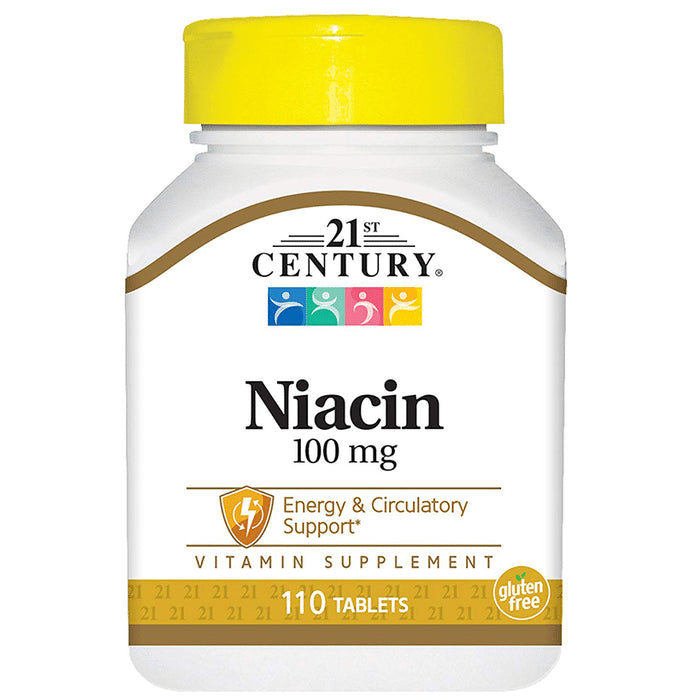 21st Century Niacin 100mg Tablet - Classic Derma