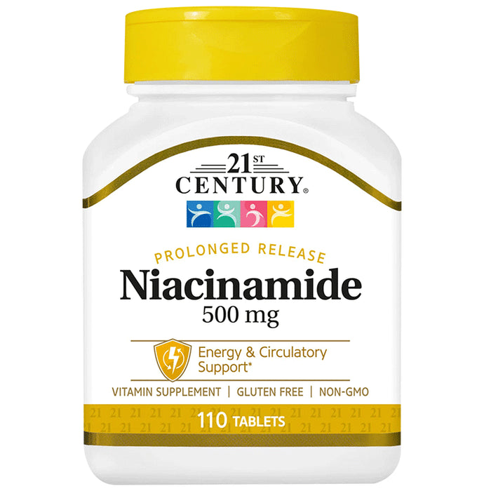 21st Century Niacinamide 500mg Tablet - Classic Derma