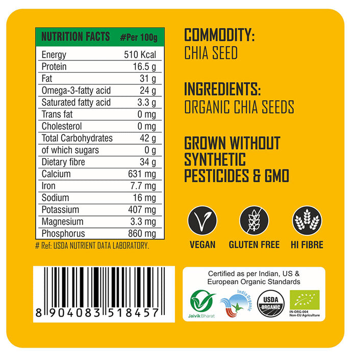 24 Mantra Organic Chia Seeds