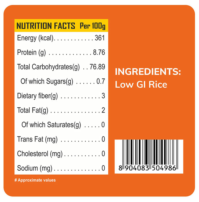 24 Mantra Organic Low GI Rice Gluten Free